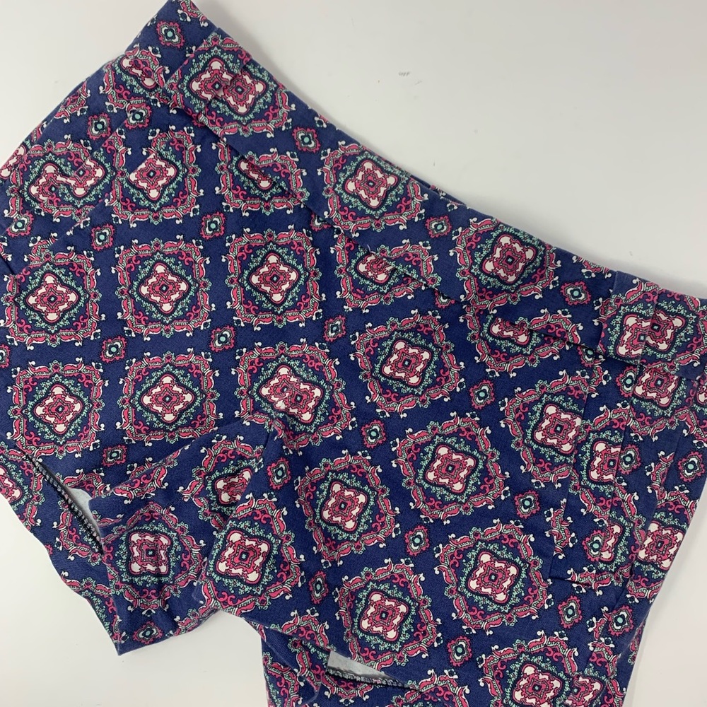 J.Crew Stretch Women’s Chino Shorts with Side Zipper Closure Sz 4 P0